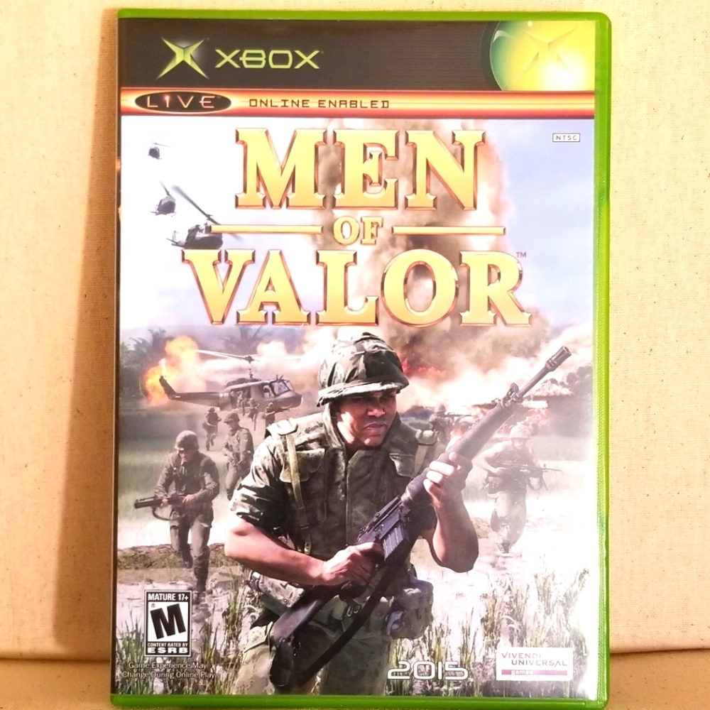 Xbox Men of Valor Original Xbox Microsoft 2015 In Box Manual